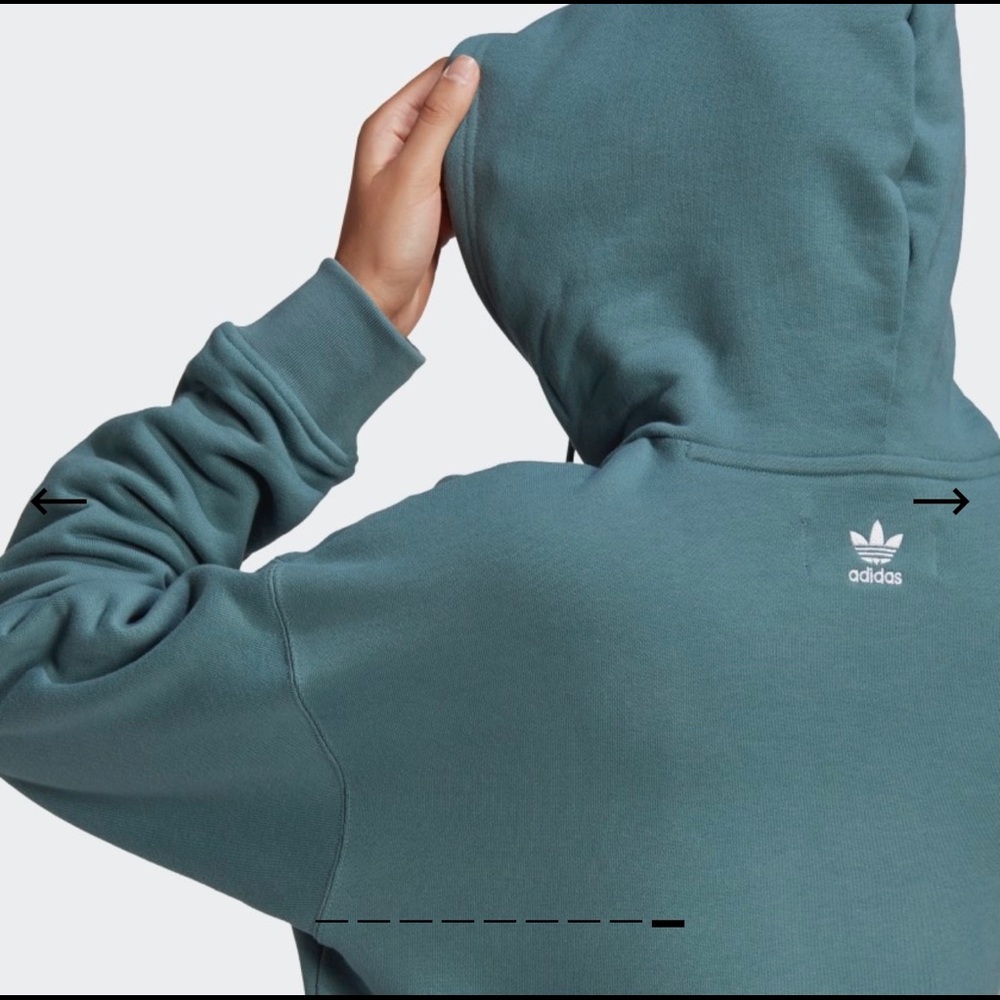 ADIDAS HER STUDIO LONDON WOMEN HOODIE (GN3532) - Picture 7 of 8